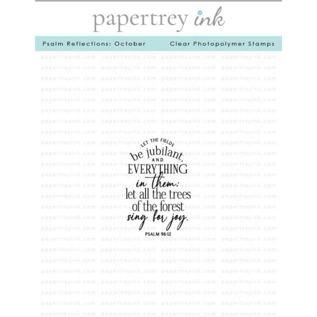 Papertrey Ink Psalm Reflections October Clear Stamp 1544