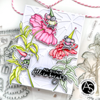 Alex Syberia Designs Merry Christmice Die Set asd-cd-133 flower