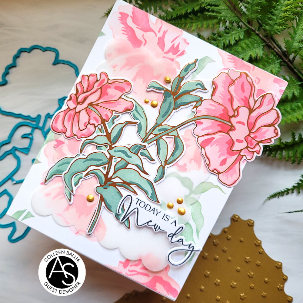 Alex Syberia Designs Midnight Blooms Clear Stamp Set asd-sta-141