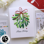 Alex Syberia Designs Joyful Poinsettia Die Set asd-d-139
