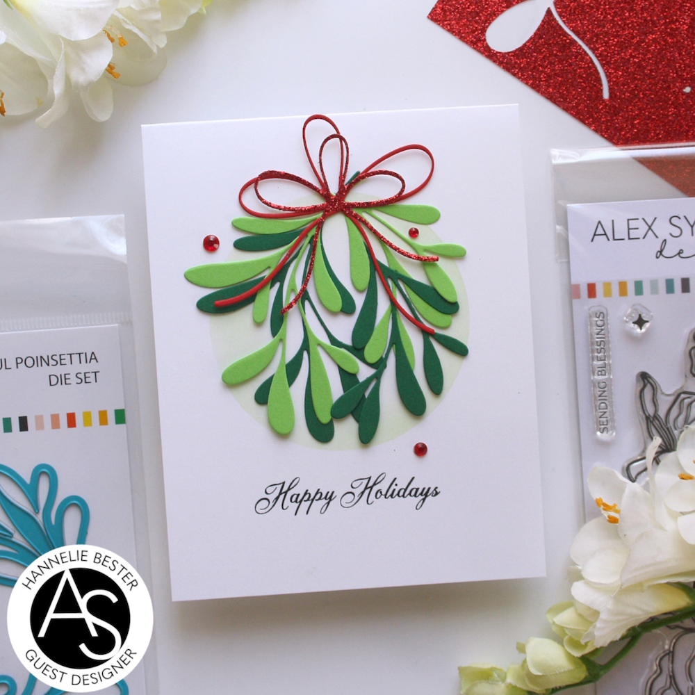 Alex Syberia Designs Joyful Poinsettia Die Set asd-d-139