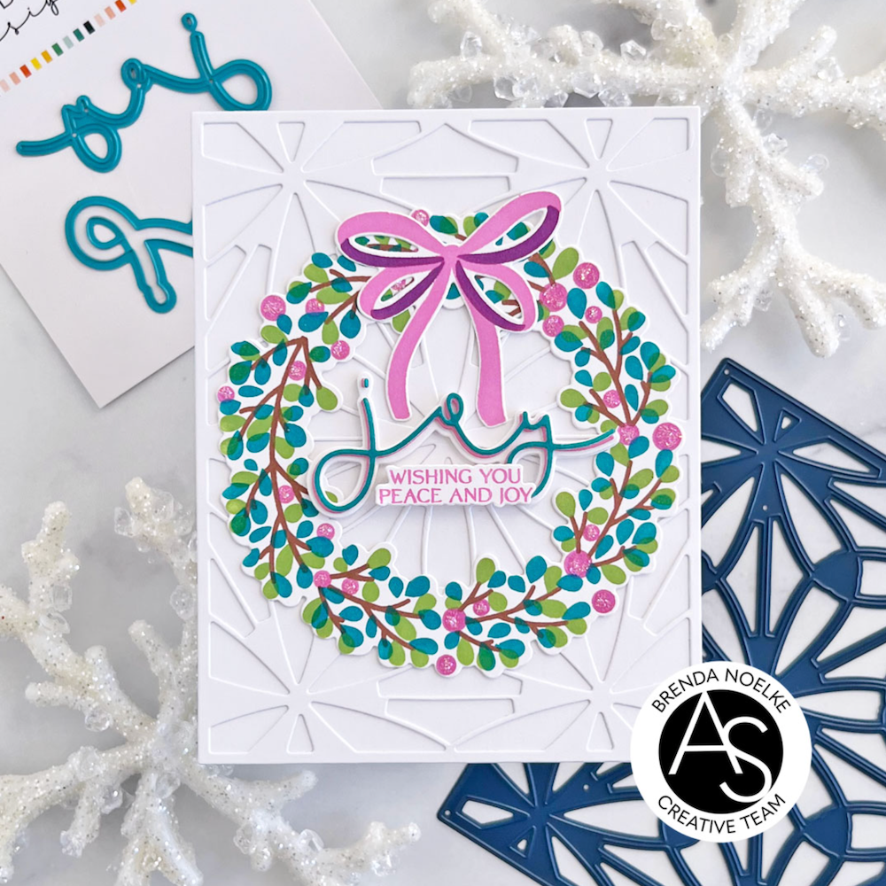 Alex Syberia Designs Snowflake Petals Cover Die asd-d-143 joy