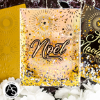 Alex Syberia Designs Brilliant Burst Hot Foil Plate Set asd-hf-132 noel