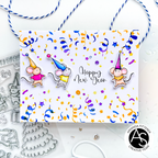 Alex Syberia Designs Festive Fun Layering Stencil Set asd-ste-108 happy