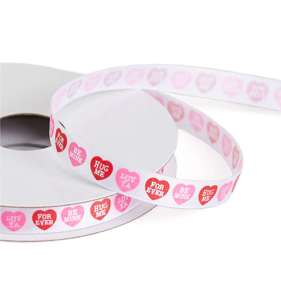 Ribbon Die Cut Masking Tape, Ribbon Bubble Pink