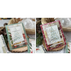 Tsukineko Stazon COTTON WHITE Ink Pad and REFILL SZ-000-110 merry and bright | color-code:ALT02
