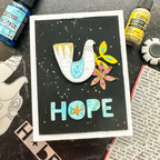 Tim Holtz Cling Rubber Stamps STRIPES and HOLIDAY CMS281 hope | color-code:ALT02