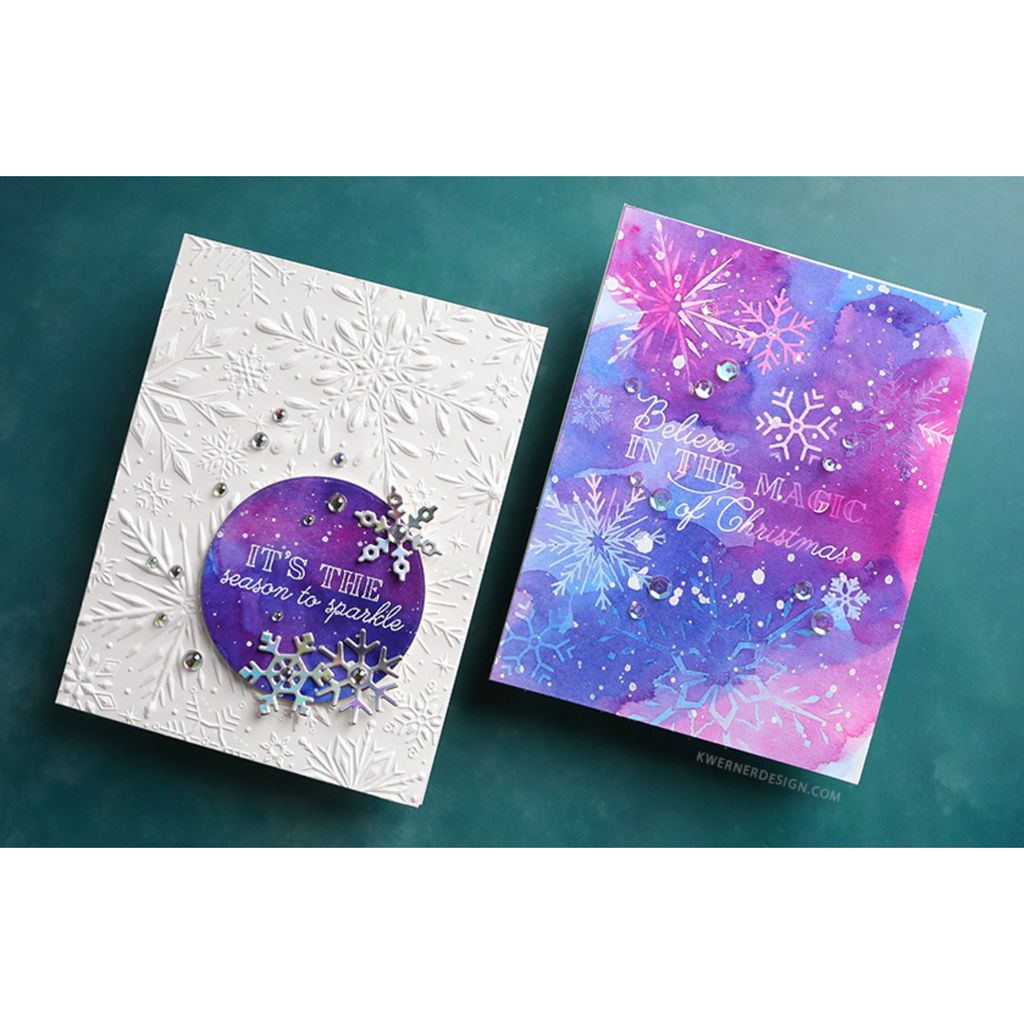 Brutus Monroe ICICLE Ultra Fine Embossing Powder BRU2517 snowflakes | color-code:ALT01