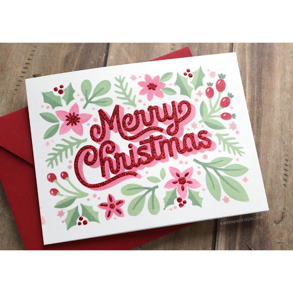 Brutus Monroe SCARLET Glitter Glaze bru6707 merry christmas | color-code:ALT02