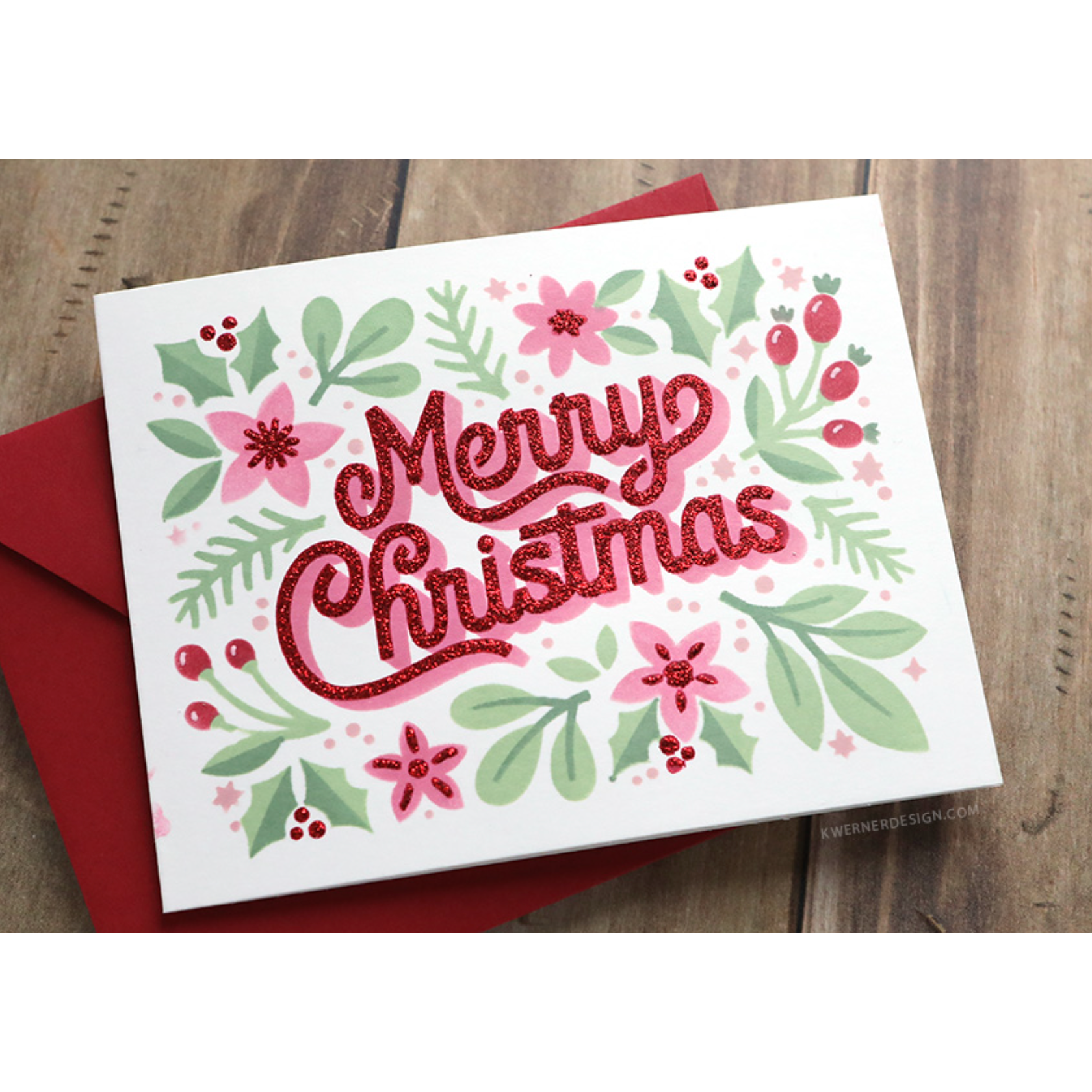 Brutus Monroe SCARLET Glitter Glaze bru6707 merry christmas | color-code:ALT02