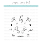 Papertrey Ink Fanciful Flourishes Clear Stamps 1554