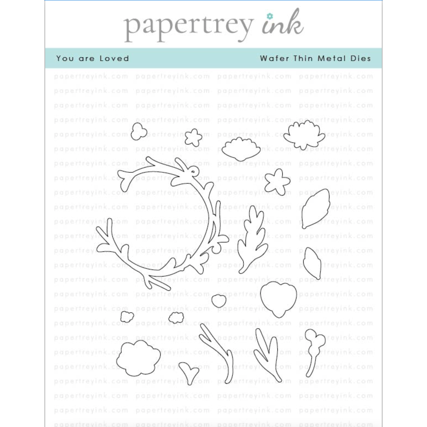 Papertrey Ink You are Loved Dies pti-0732