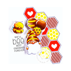 Clearly Besotted Bee My Gnomie Clear Stamps cbsbe446 best gnomies forever