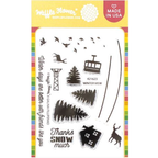 Waffle Flower Winter View Clear Stamps 421623