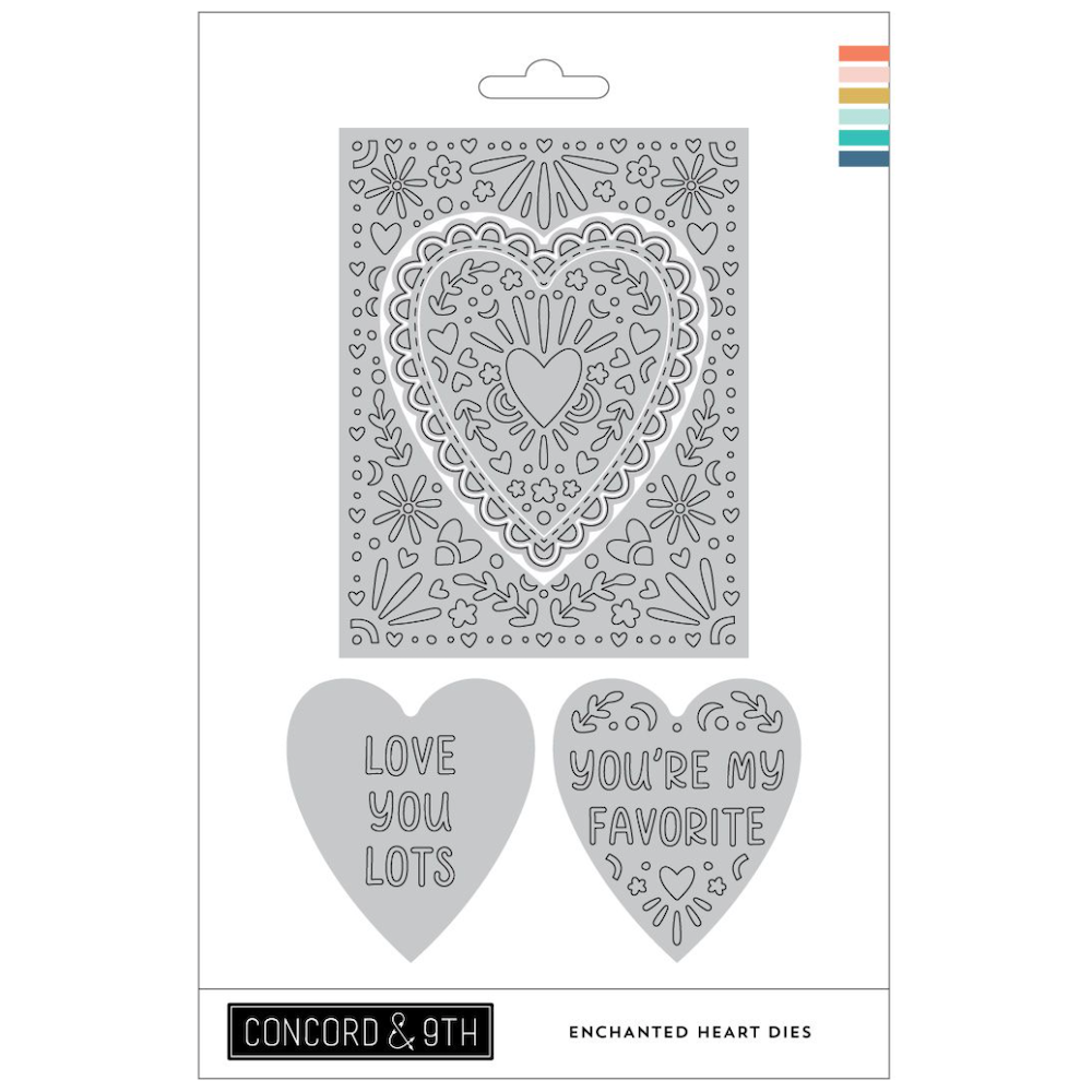 Concord & 9th Enchanted Heart Die Set 11962