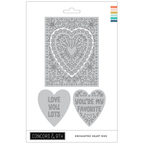 Concord & 9th Enchanted Heart Die Set 11962