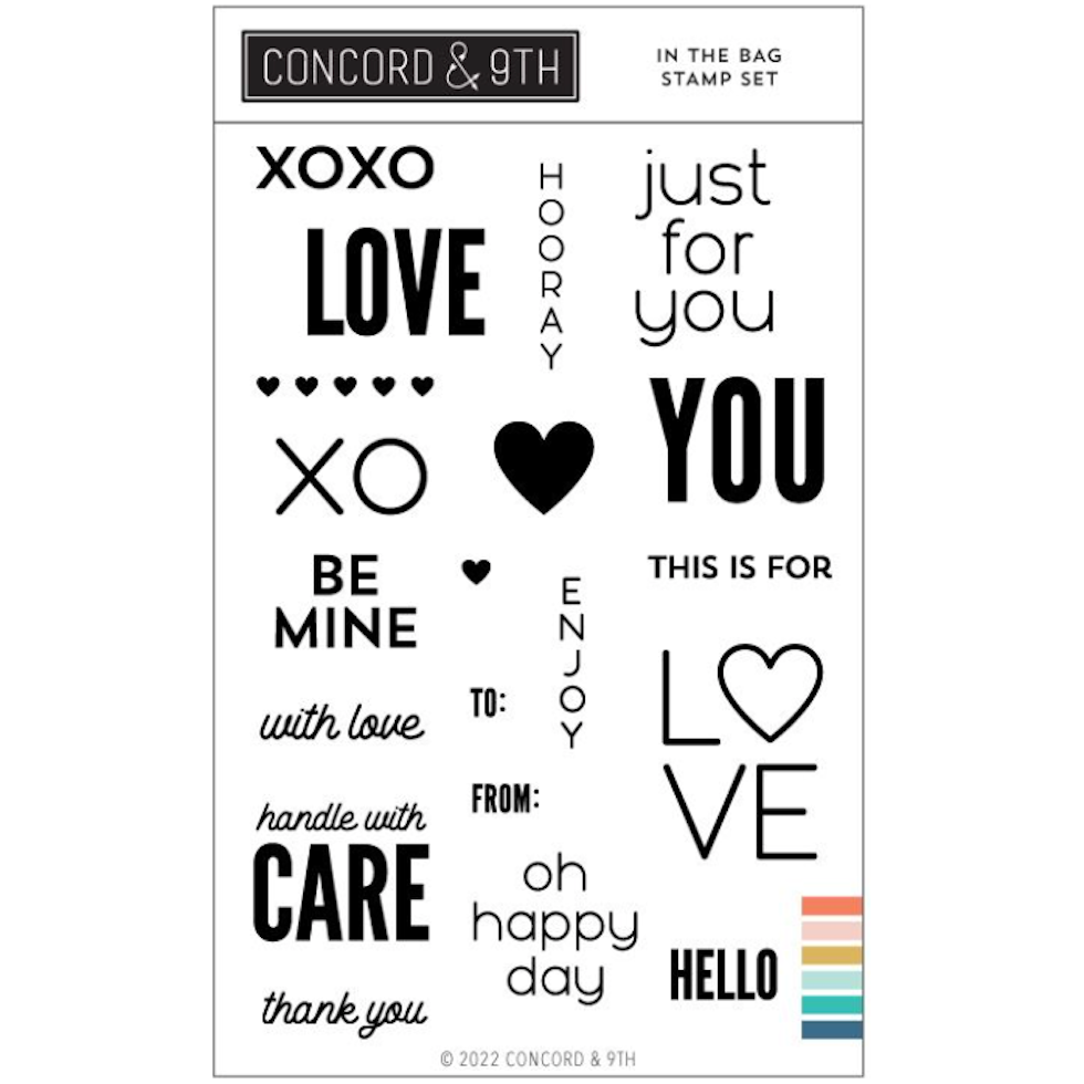 Concord & 9th In the Bag Clear Stamp Set 11963