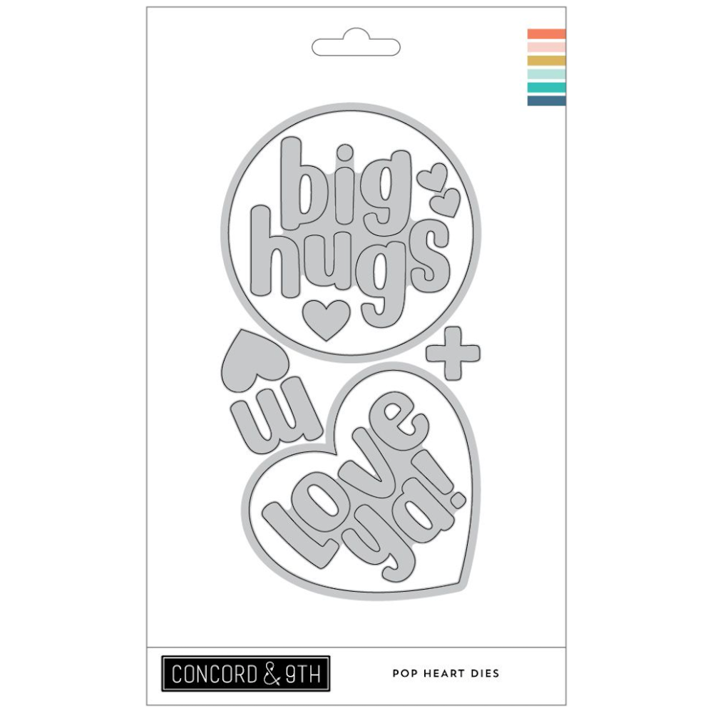 Concord & 9th Pop Heart Die Set 11967