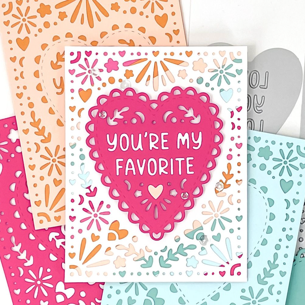 Concord & 9th Enchanted Heart Die Set 11962 favorite