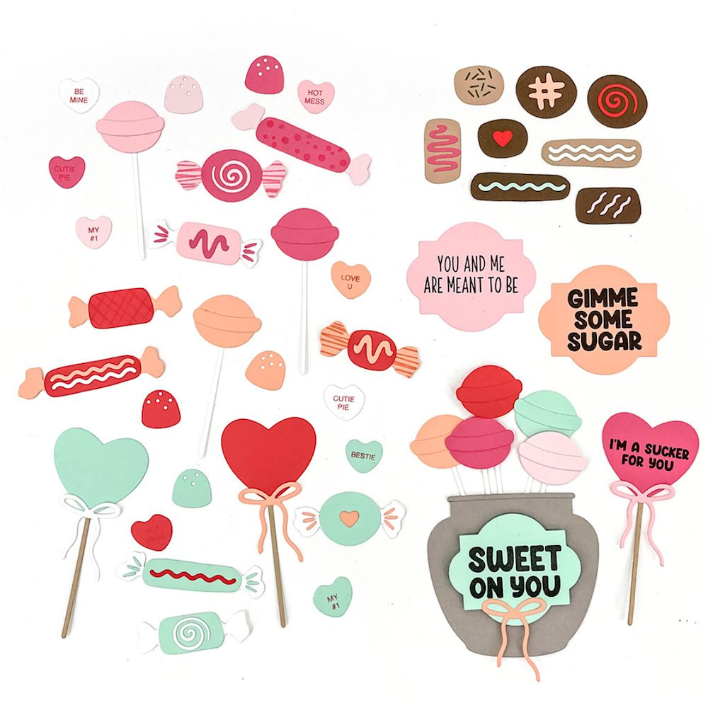 Concord & 9th Sweet On You Stamp and Die Bundle prodcut