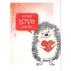 Penny Black Clear Stamps Smooch 31-027 lots of love