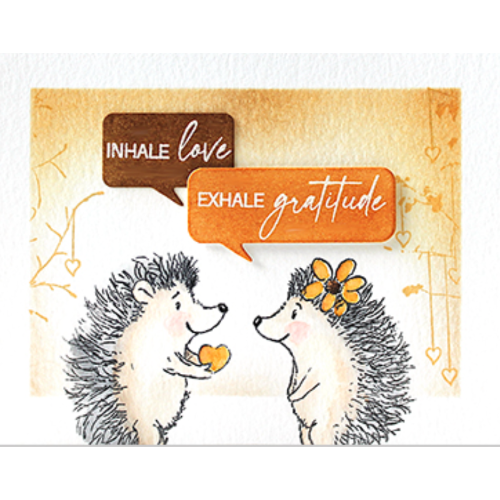 Penny Black Clear Stamps All For You 31-028 inhale love