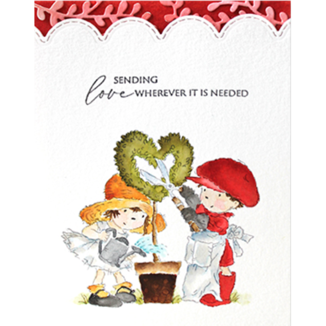 Penny Black Clear Stamps Love and Light 31-037 sending love