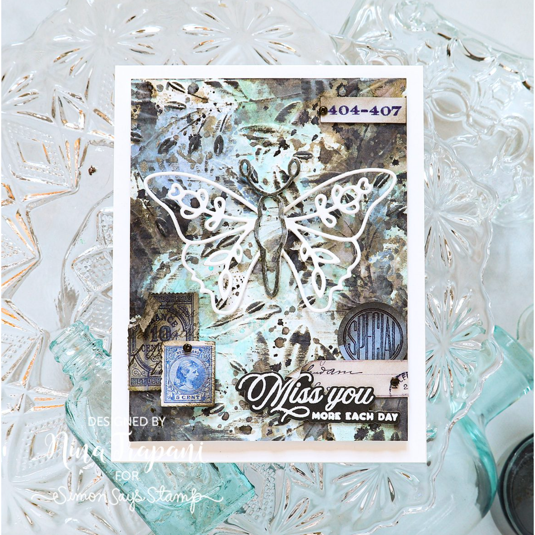 Tim Holtz Distress Oxide Ink Pad Scorched Timber January 2024 Ranger tdo83467 Ink Smooshing With Distress | color-code:ALT01