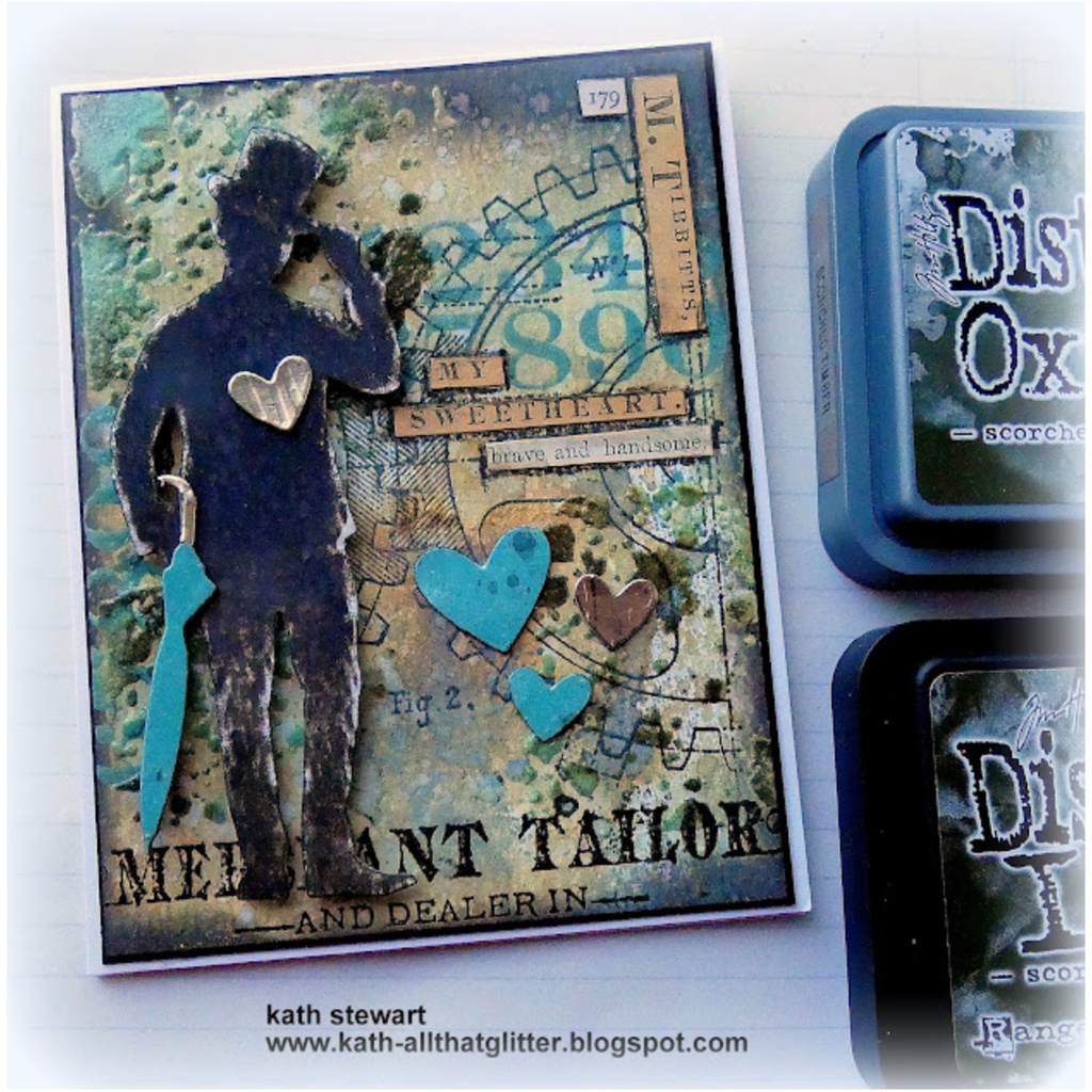 Tim Holtz Cling Rubber Stamps DAPPER CMS267 gentleman | color-code:ALT03