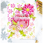 Waffle Flower Layered Daisy Dies 421648 pop up flowers | color-code:ALT02
