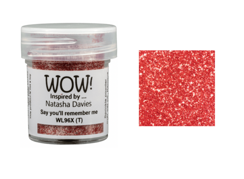 WOW Embossing Powder Say You'll Remember Me wl96x