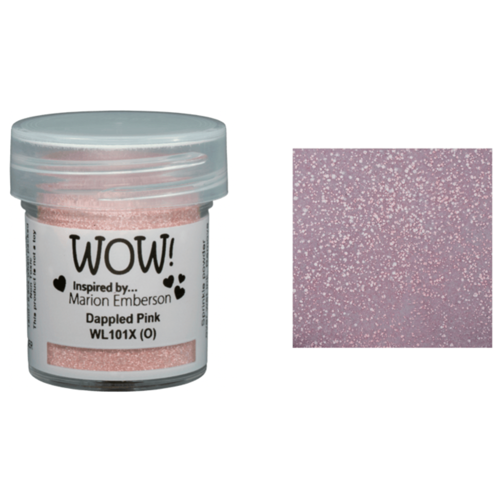 WOW Embossing Powder Dappled Pink wl101x