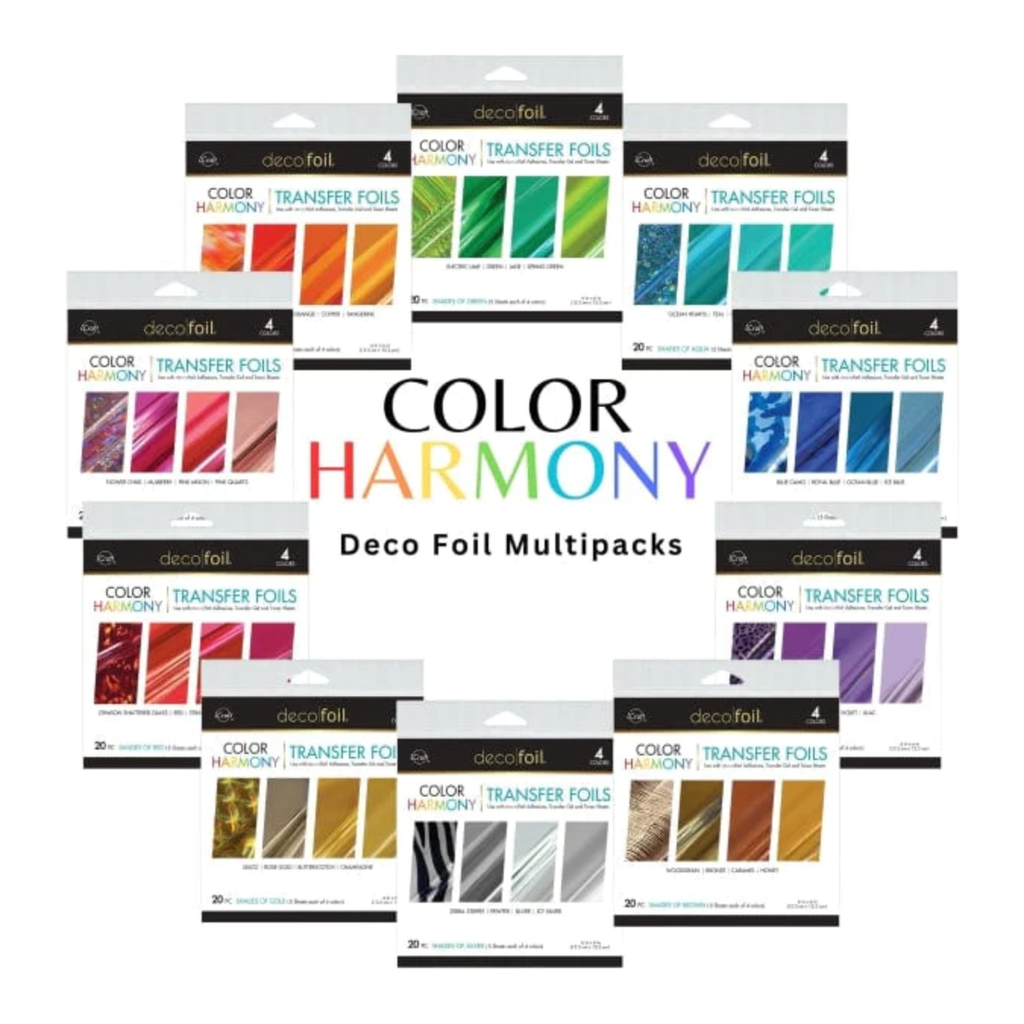 Therm O Web Complete Set Shades of Harmony Deco Foil Packs
