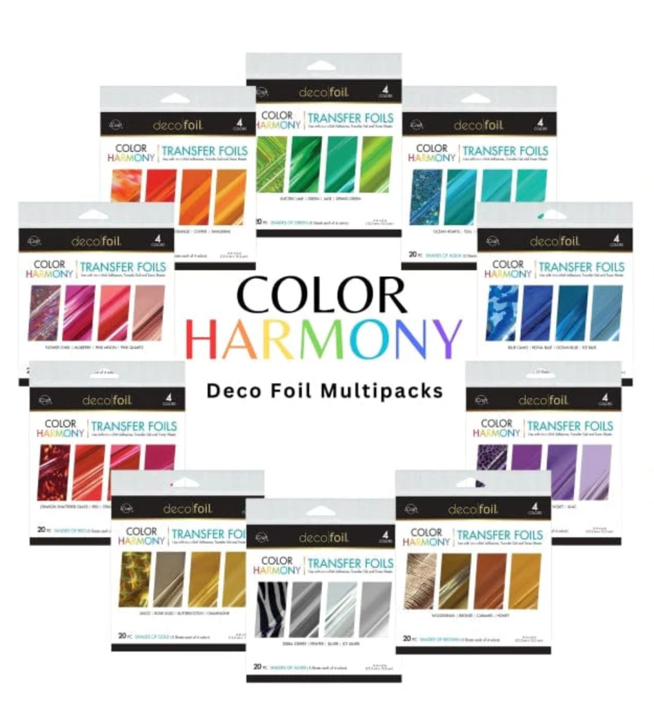 Therm O Web Complete Set Shades of Harmony Deco Foil Packs
