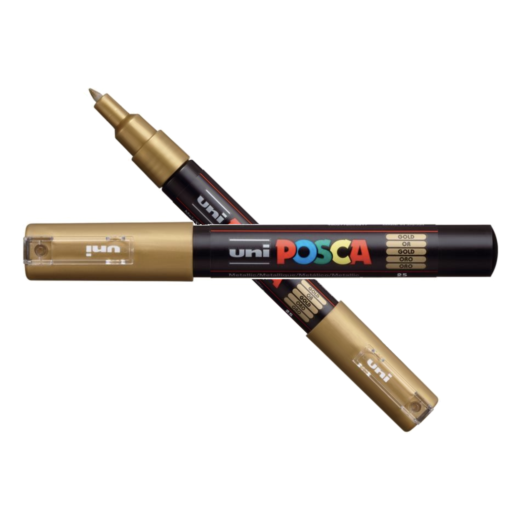 Uni POSCA Gold Extra Fine Bullet Tip Paint Marker pc-1mg
