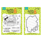 Newton's Nook Designs Newton's Bright Birthday Clear Stamp and Die Set