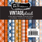 Brutus Monroe Vintage Plaid 6x6 Paper Pad bru4929