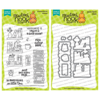 Newton's Nook Designs Never Enough Books Clear Stamp and Die Set