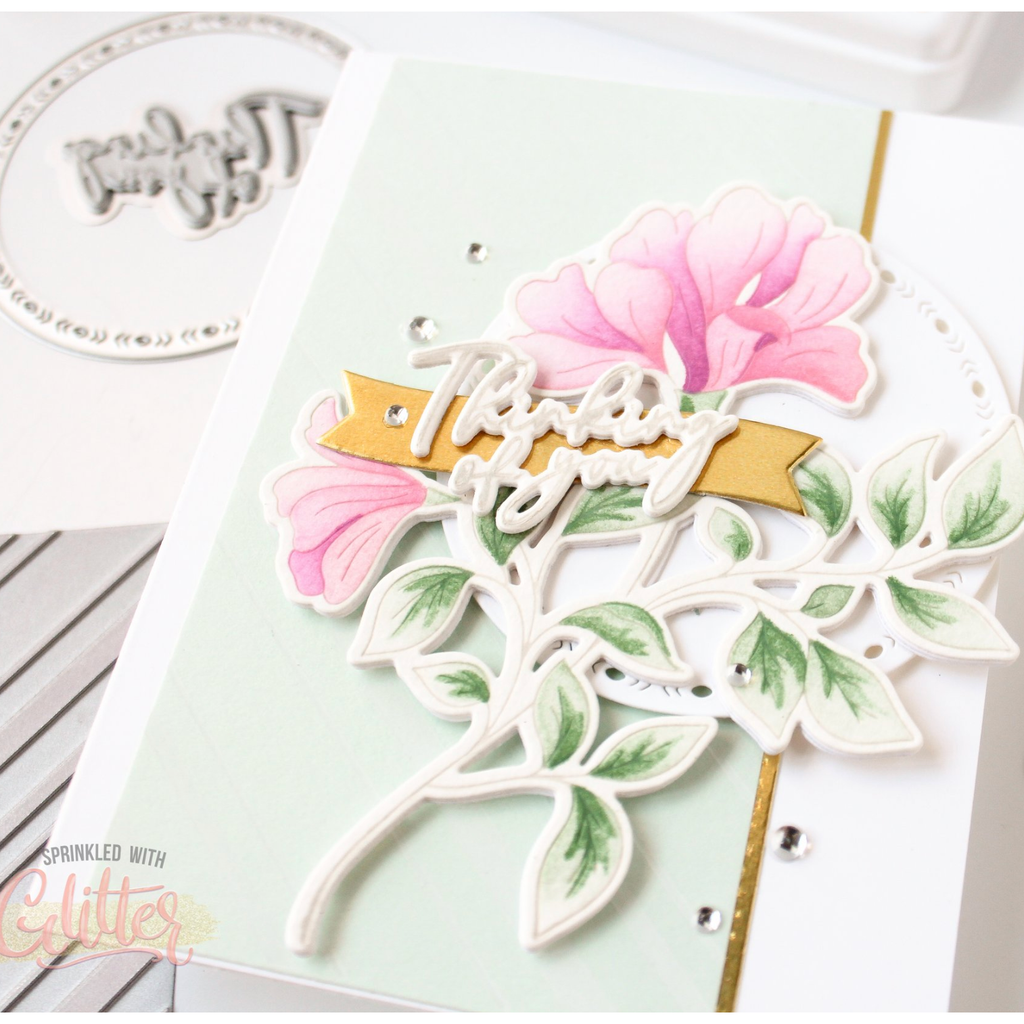 Pinkfresh Studio Amazing Things Bundle Floral Encouragement Card | color-code:ALT02