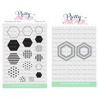 Decorative Hexagons Clear Stamps and Die Set