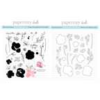 Papertrey Ink Papertrey Ink Blissful Blooms Clear Stamp and Die Set