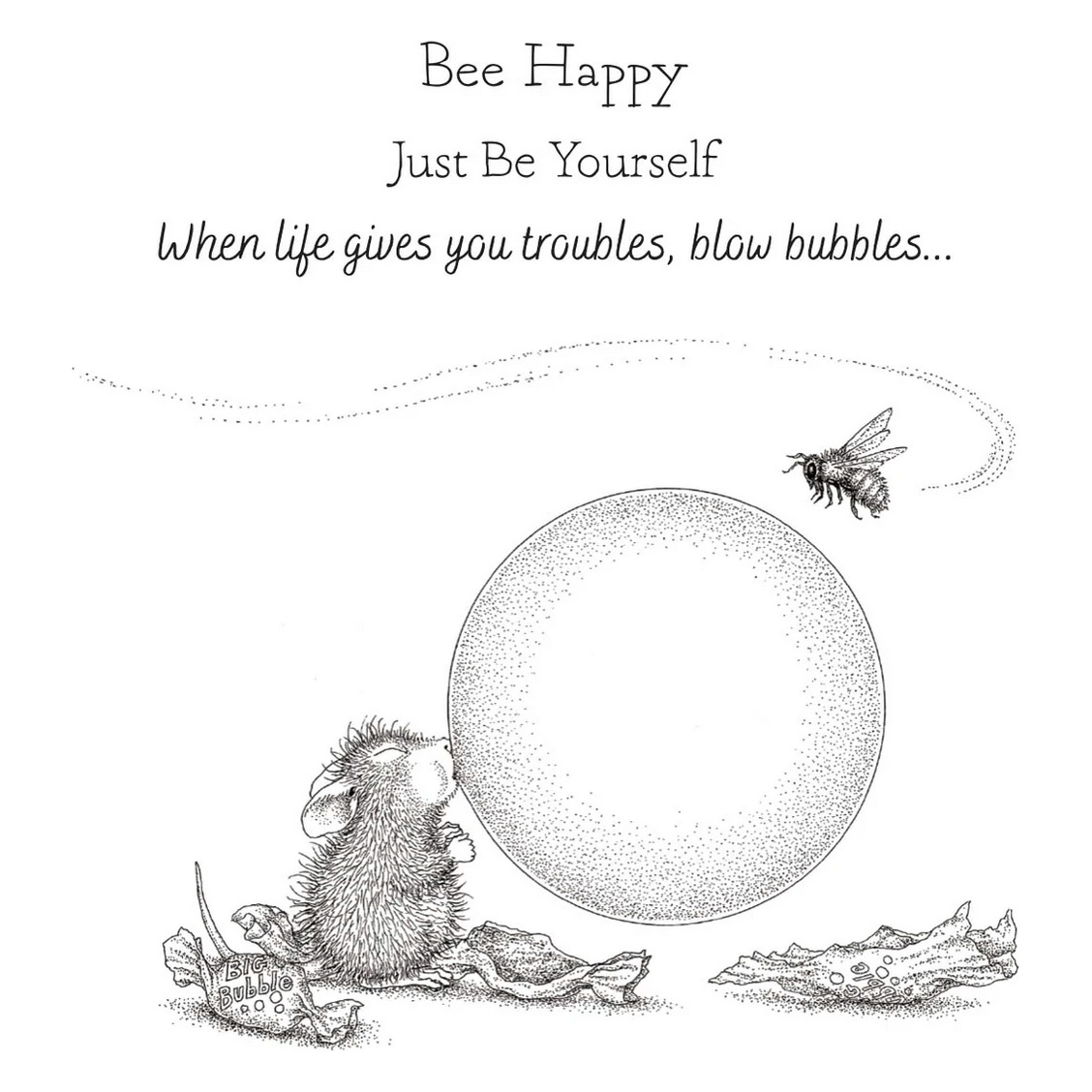 Spellbinders House Mouse 'Pop' Cling Stamp Set Spellbinders House Mouse 'Pop' Cling Stamp Set