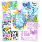 Prismacolor PREMIER COLORED PENCILS 72 Set 3599 Fantasy Butterfly Cards | color-code:ALT17