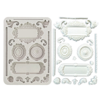 Stamperia Frames and Plates A5 Silicone Mold kacma513
