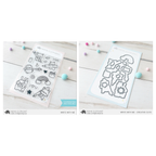 Mama Elephant Write With Me Clear Stamp and Die Set