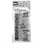 Tim Holtz Clear Stamps and Stencil STONE AND SLATE THMM112