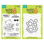 Newton's Nook Designs Newton’s Happy Meowr Clear Stamp and Die Set