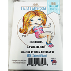 La-La Land Crafts Swimsuit Marci Cling Stamp 5576 