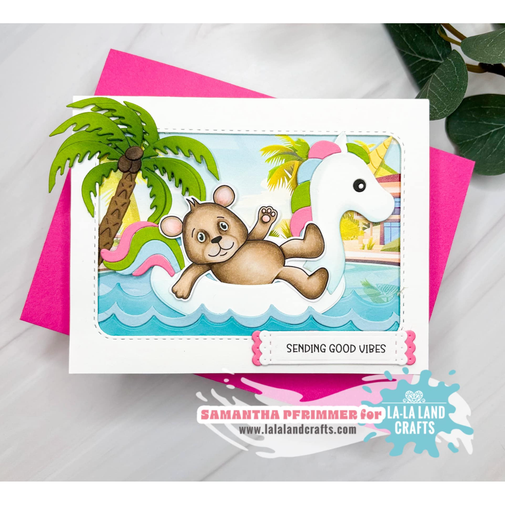 La-La Land Crafts Ocean Waves Dies 8882 good vibes
