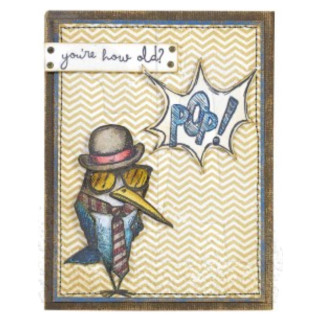Tim Holtz Set Di Timbri In Gomma Per Crafting | Crazy Things 7x8.5 Pollici – Ideale Per Scrapbooking E Progetti Creativi | Prodotto USA